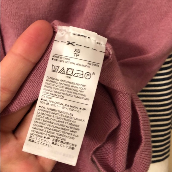 Pink polo sweater - Picture 3 of 4